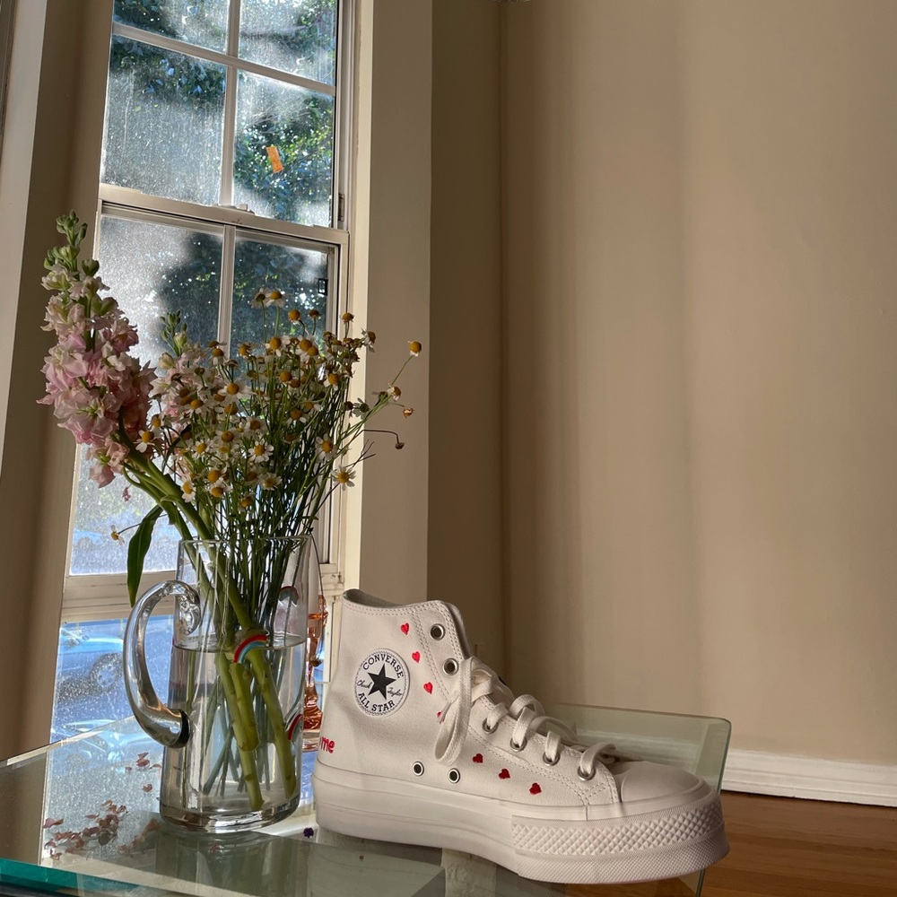 Converse Valentines Heart Sneakers - Limited Edition